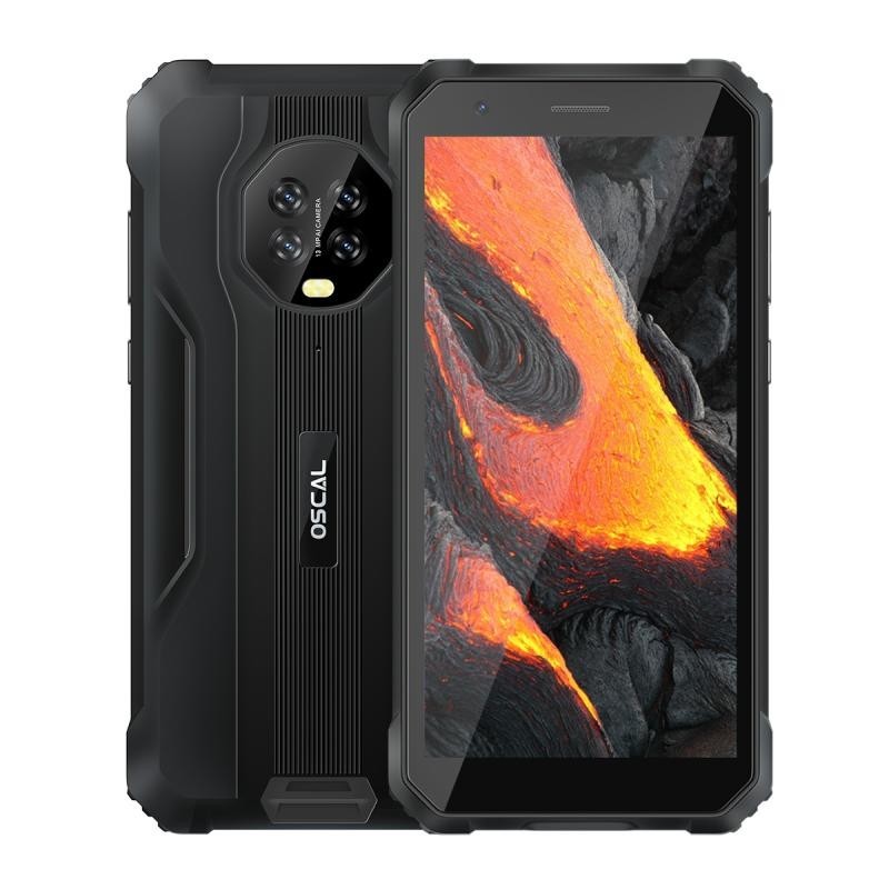 CXKJ Coque Pour Blackview Oscal S60 Pro (5.70 Pouce) + [2 Pièces] Verre