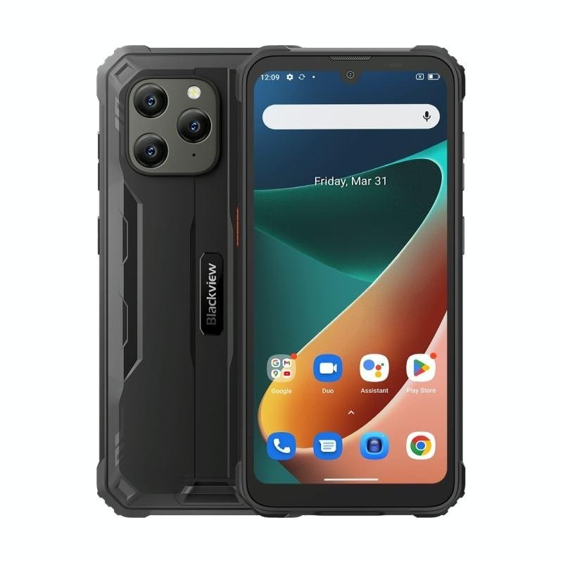 Blackview BV5300Pro Telephone Portable Incassable Android 12, 7Go+64Go  ROM/TF-1To, 6580mAh Batterie, 13MP+8MP Caméra, 6.1''HD+Smartphone  Incassable