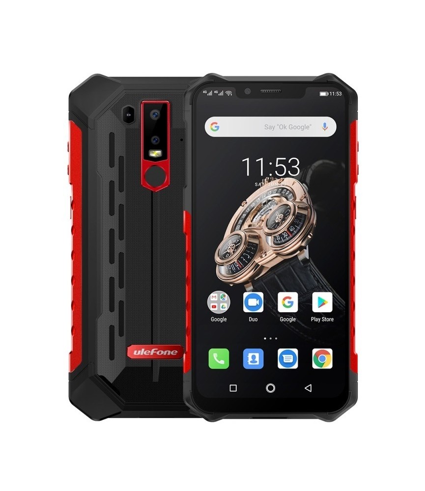 Téléphone renforcé Ulefone Armor 6S Rouge