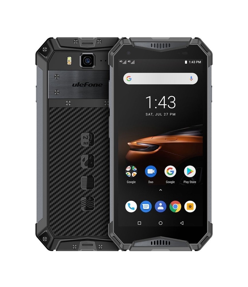 Mobile robuste Ulefone Armor 3W Noir