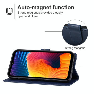 Etui de téléphone en cuir Doogee V30 5G