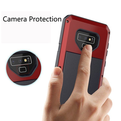 Housse de Protection Metal Antichoc pour Galaxy Note 9 (Noir)