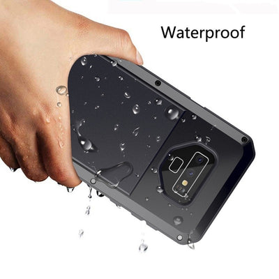 Housse de Protection Metal Antichoc pour Galaxy Note 9 (Noir)