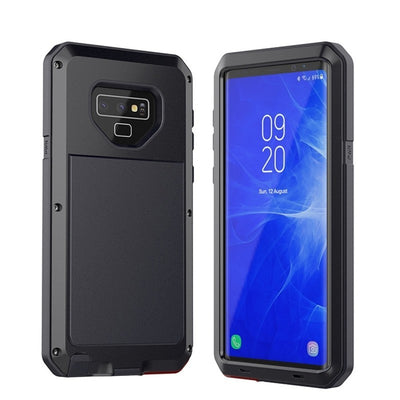 Housse de Protection Metal Antichoc pour Galaxy Note 9 (Noir)