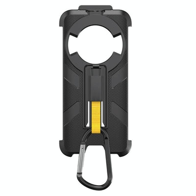 Pour Ulefone Armor 16 Pro Clip avec Mousqueton (Noir)