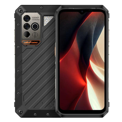 Ulefone Téléphone robuste avec thermomètre Armor 18 Ultra version 5G, 12 Go + 512 Go,