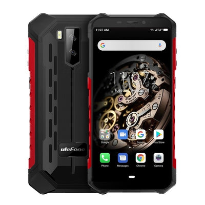 Mobile tout terrain Ulefone Armor X5 Rouge