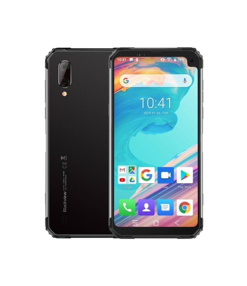 Mobile waterproof Blackview BV6100 Argent