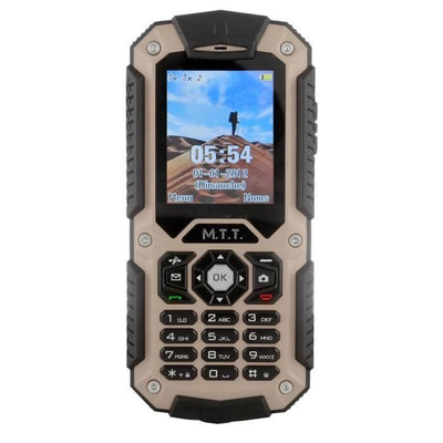 Téléphone mobile solide MTT PROTECTION Crème