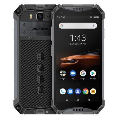 Mobile robuste Ulefone Armor 3W Noir