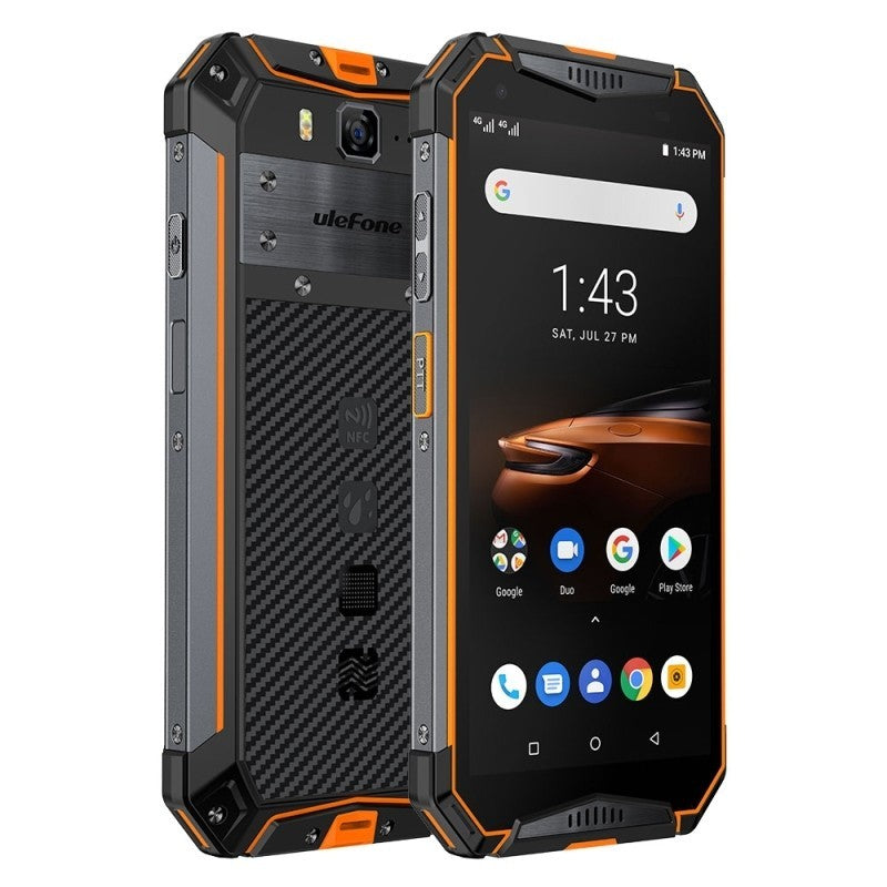 Smartphone étanche Ulefone Armor 3W Orange