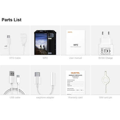 Portable résistant OUKITEL WP2