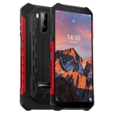 Portable durci Ulefone Armor X5 Pro Rouge