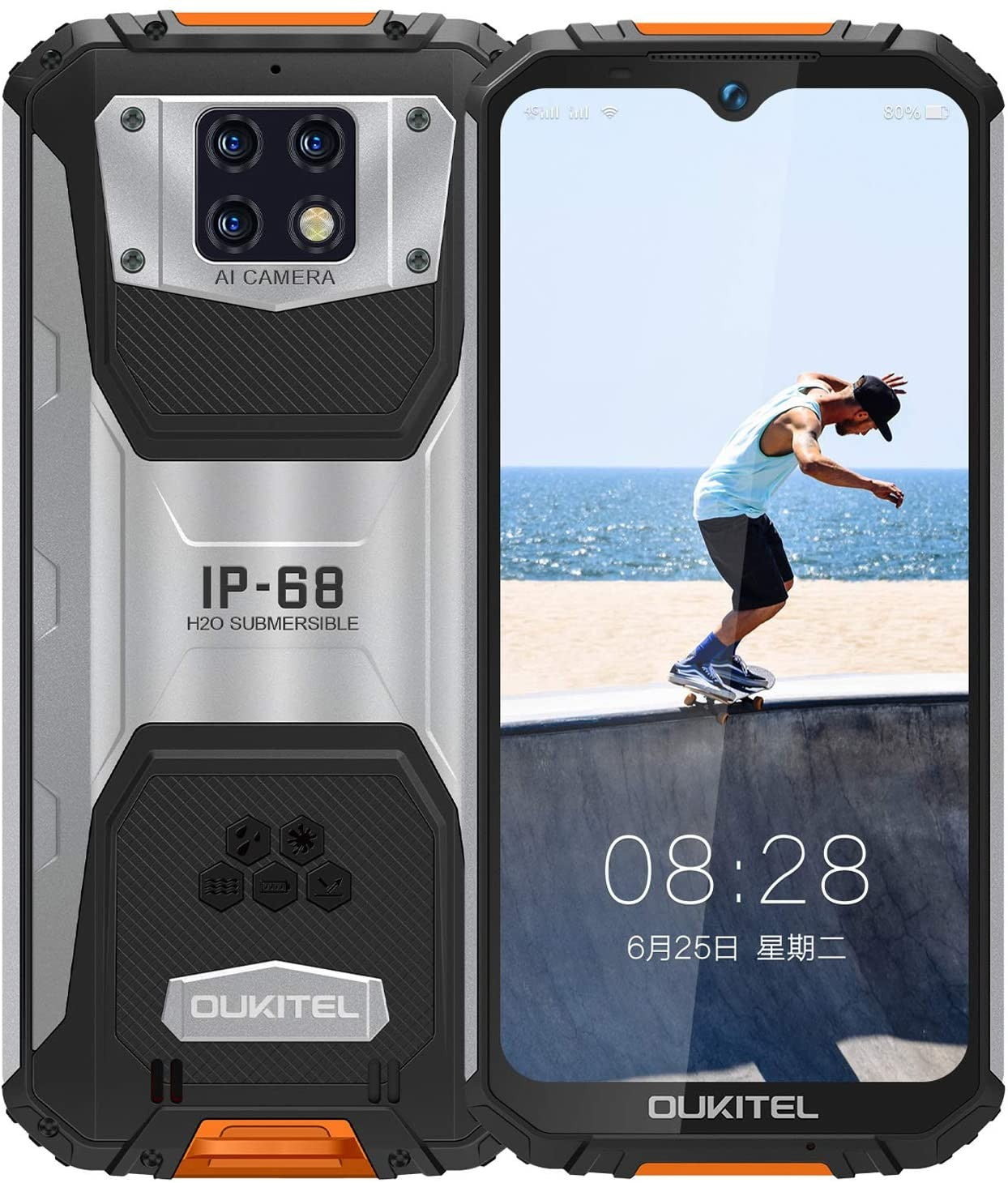 Téléphone portable résistant OUKITEL WP6