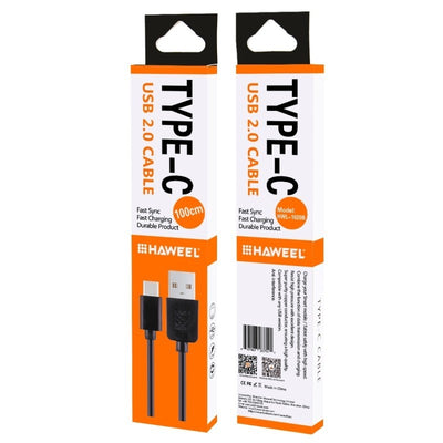 Câble de données et de charge 1m USB Type C vers USB 2.0