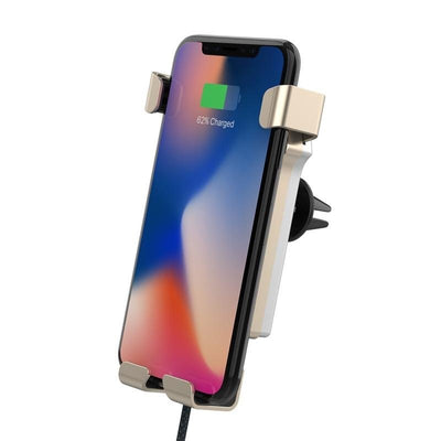 Polo Intelligent HAMTOD 10W  Standard avec Chargeur Sans Fil, support voiture, Supporte la Charge Rapide, Pour Iphone