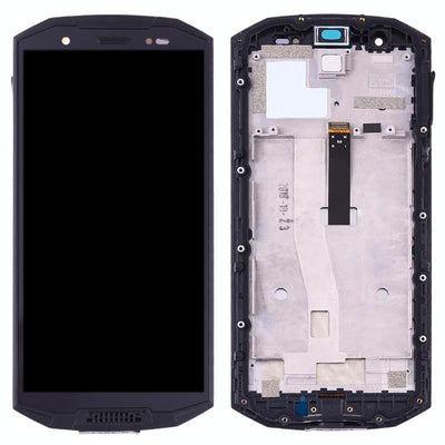 Ecran LCD Full Assembly with Frame for Doogee S70 Noir