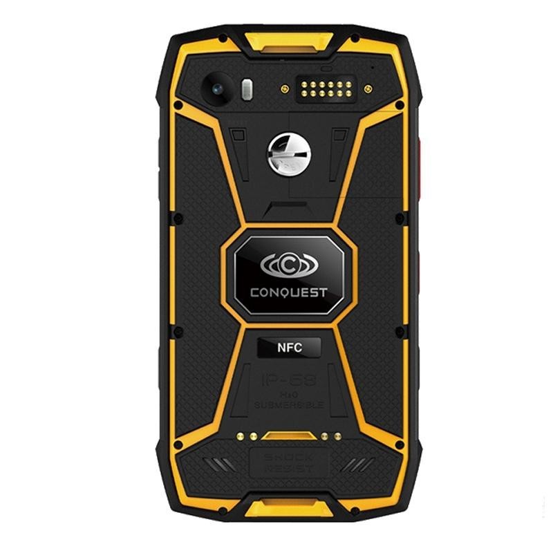 Meilleur téléphone étanche CONQUEST S9 Jaune