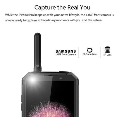 Téléphone portable waterproof Blackview BV9500 Pro Jaune