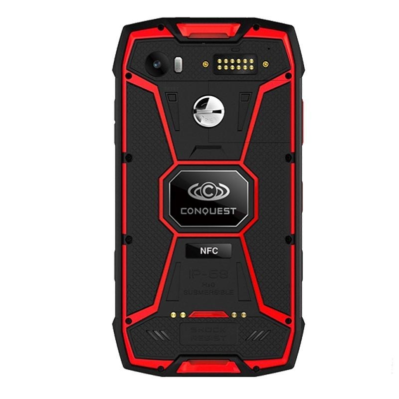 Smartphone étanche CONQUEST S9 6 RAM + 128Go/Red ROM