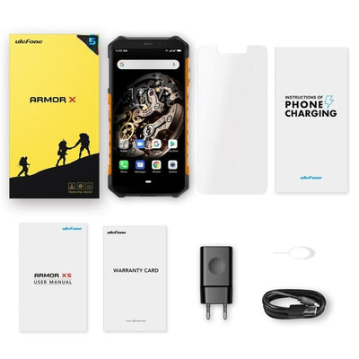 Téléphone étanche Ulefone Armor X5 Orange