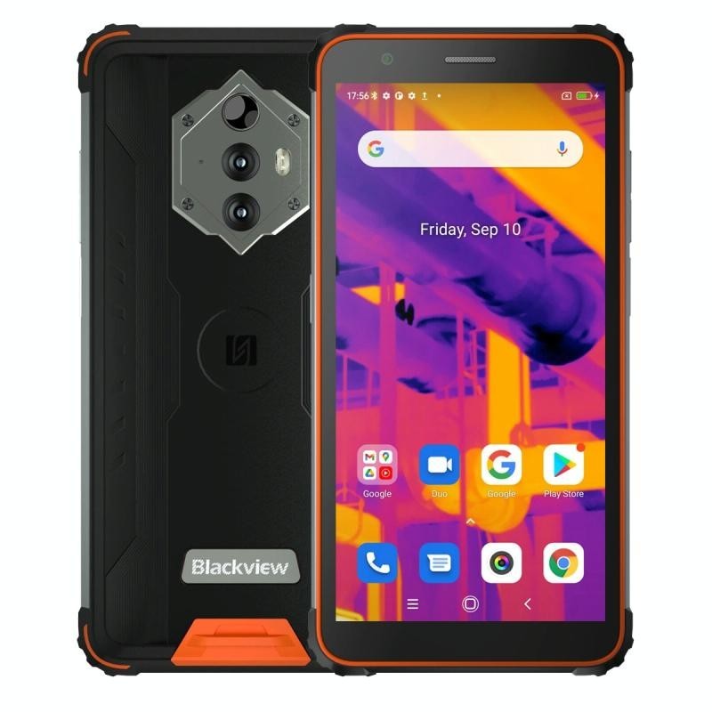 Téléphone portable durable Blackview BV6600 Pro Orange