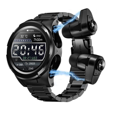 Ecouteur Bluetooth & montre intelligente , soutien de fréquence cardiaque