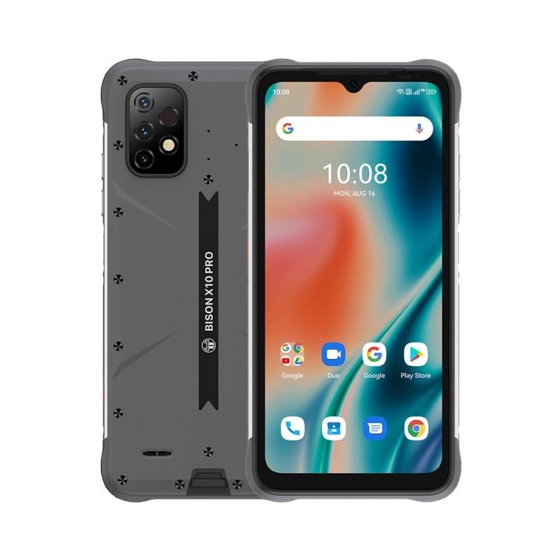 Portable imperméable UMIDIGI BISON X10 Pro Gris