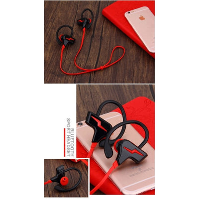 Écouteurs sans fil Bluetooth stéréo étanches avec micro, pour iPhone, Samsung, HTC, LG, Sony et autres