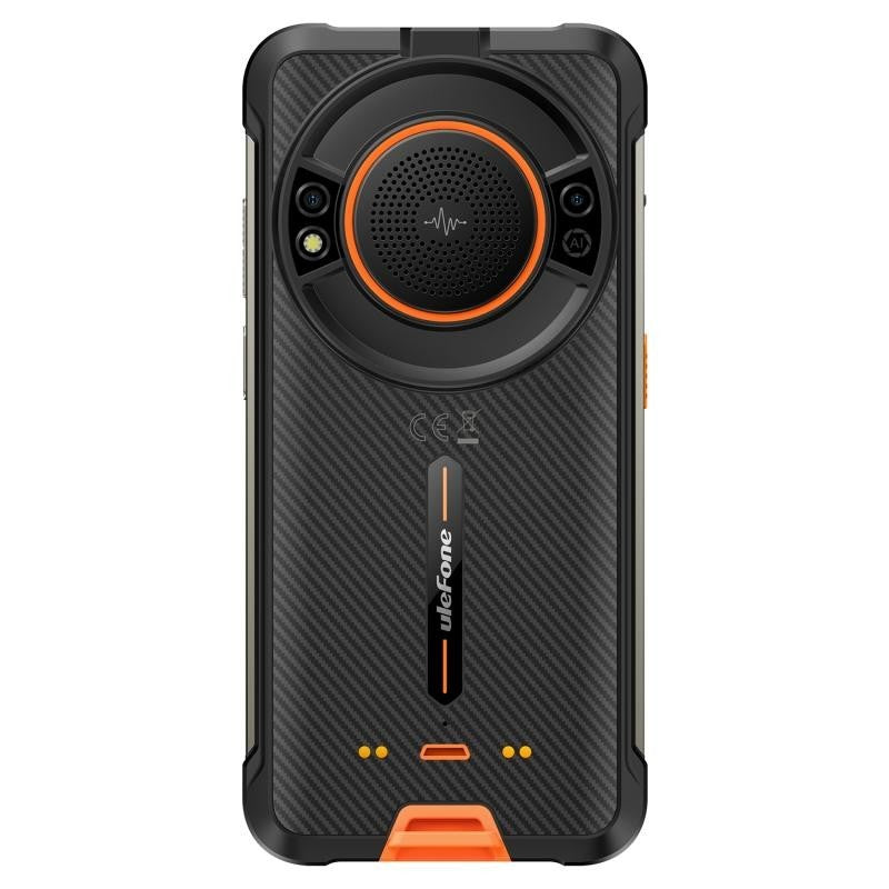 Meilleur téléphone puissant Ulefone Power Armor 16 Pro Orange