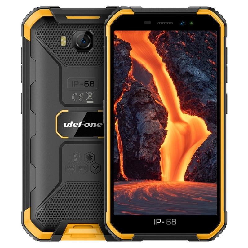 Mobile durable Ulefone Armor X6 Pro Orange