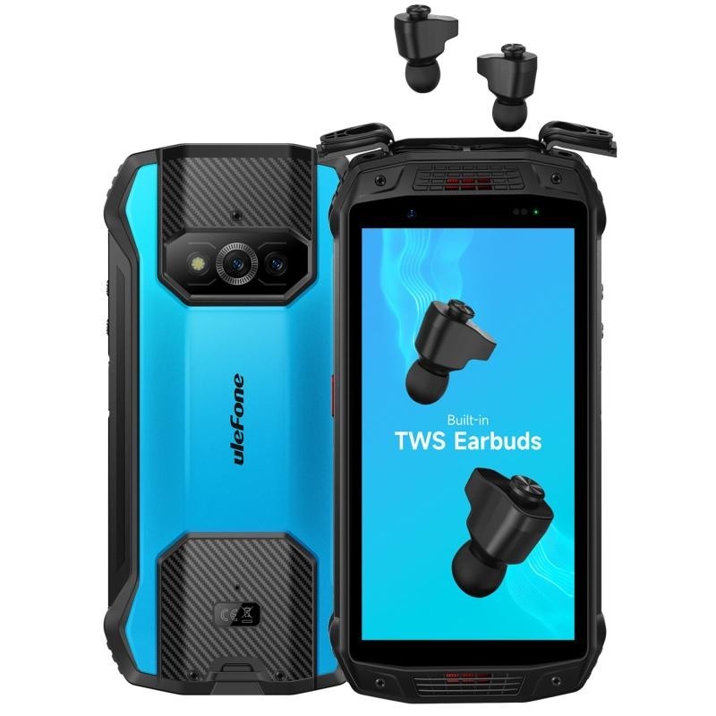 Téléphone résistant Ulefone Power Armor 15 Bleu